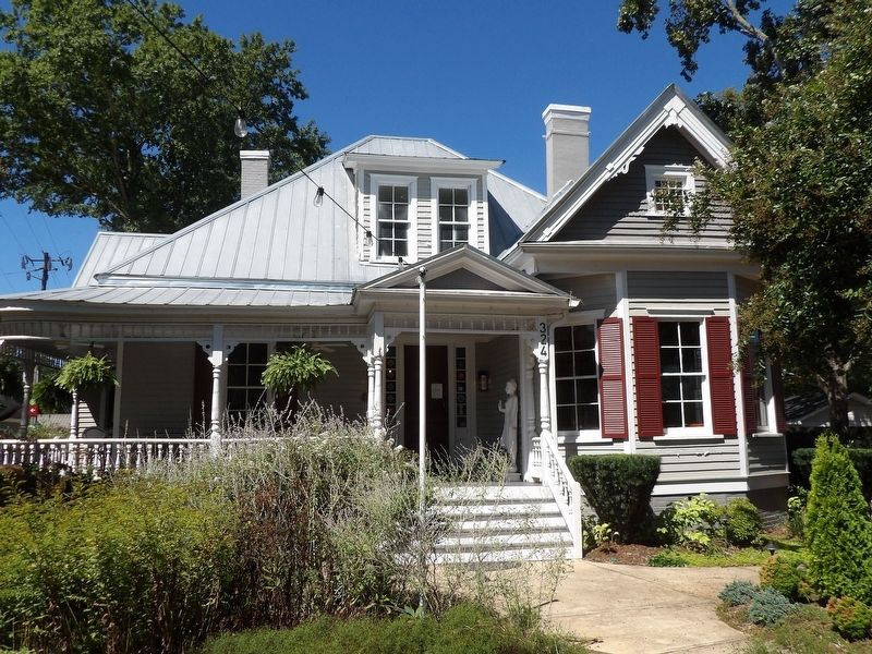 Sams-Jones House Marker image. Click for full size.