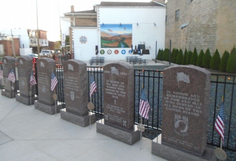 War Memorials. Click for full size. War Memorials image. Click for full size.
