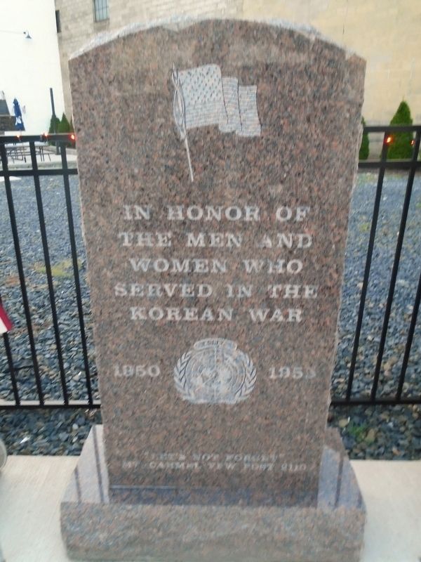 Korean War Memorial. Click for full size. Korean War Memorial image. Click for full size.