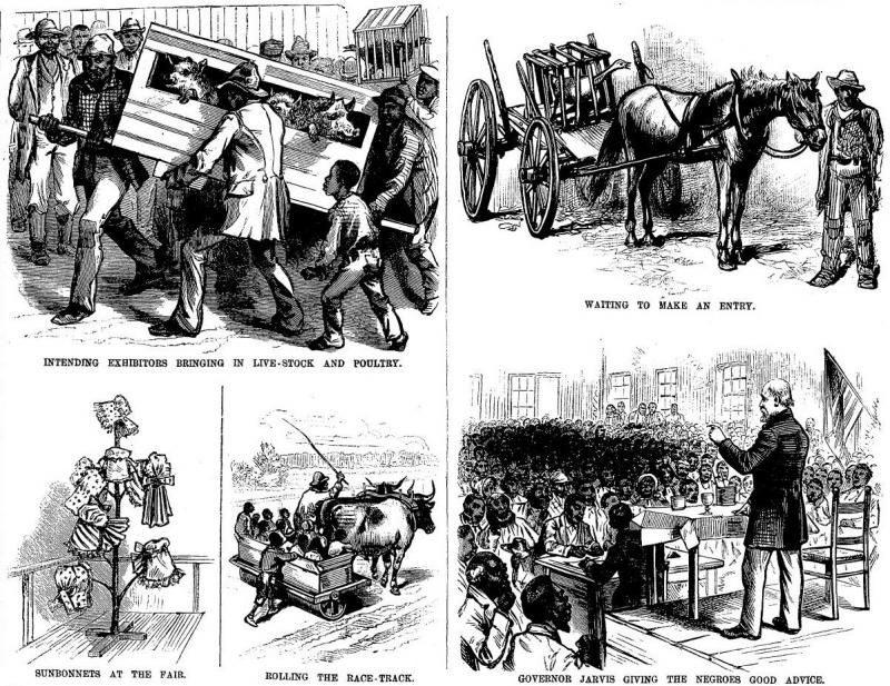 First N.C. Colored State Fair montage. Click for full size. First N.C. Colored State Fair montage image. Click for full size.