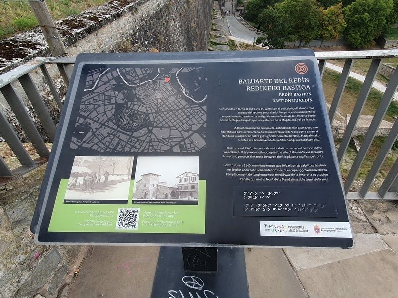 Redín Bastion Marker. Click for full size. Redín Bastion Marker image. Click for full size.