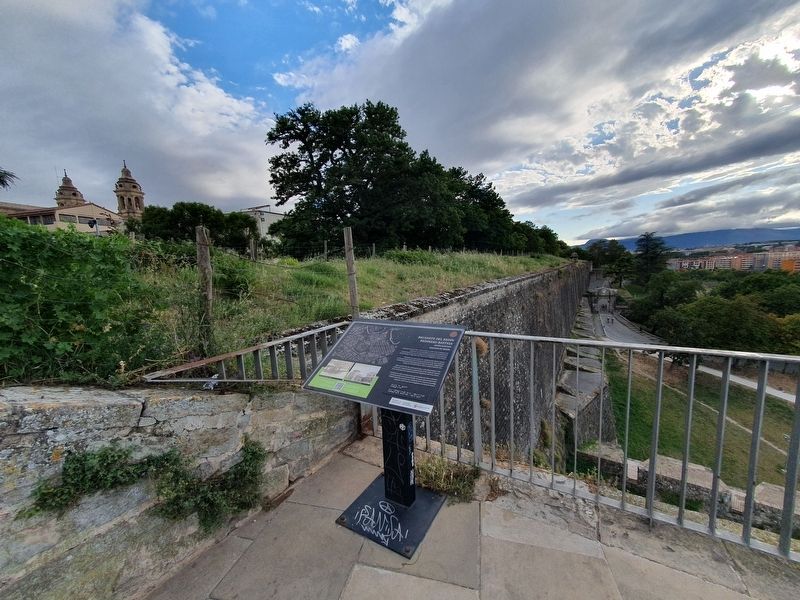 Redín Bastion and Marker. Click for full size. Redín Bastion and Marker image. Click for full size.