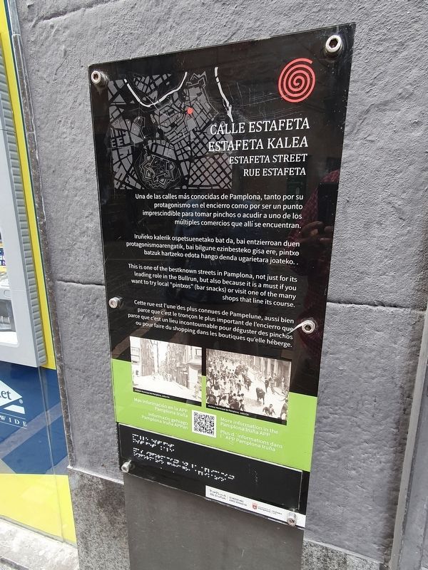 Calle Estafeta Marker image. Click for full size.