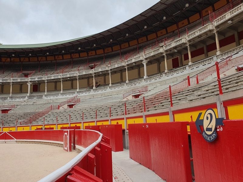 The nearby Bullring of Pamplona. Click for full size. The nearby Bullring of Pamplona image. Click for full size.