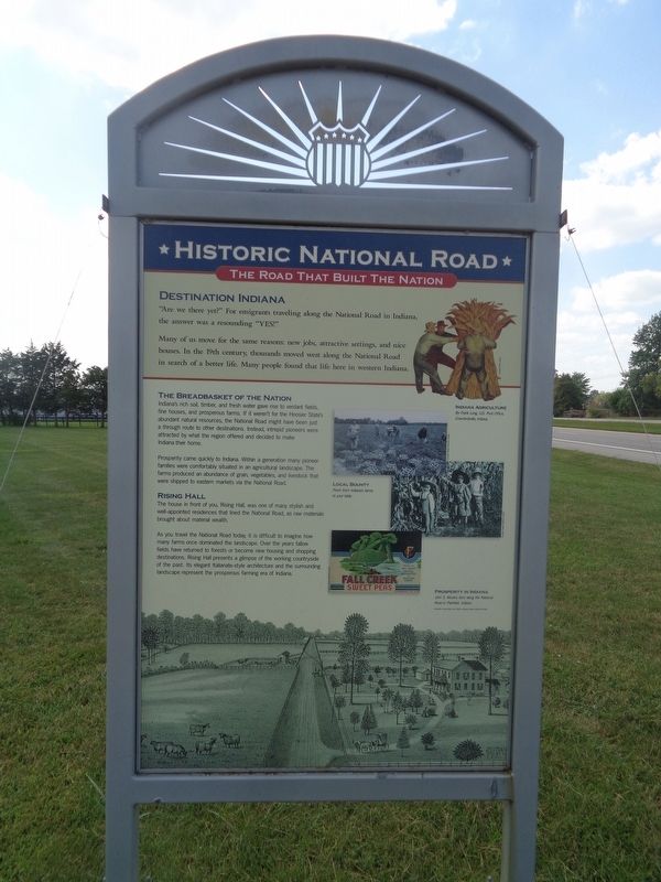 Destination Indiana Marker image. Click for full size.