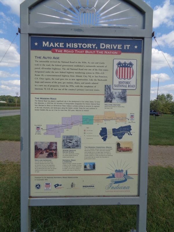 Destination Indiana Marker image. Click for full size.