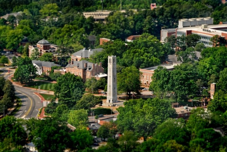 North Carolina State University campus. Click for full size. North Carolina State University campus image. Click for full size.