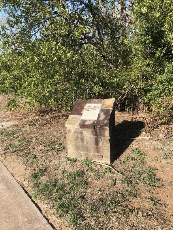 End of Battle of Village Creek Marker image. Click for full size.