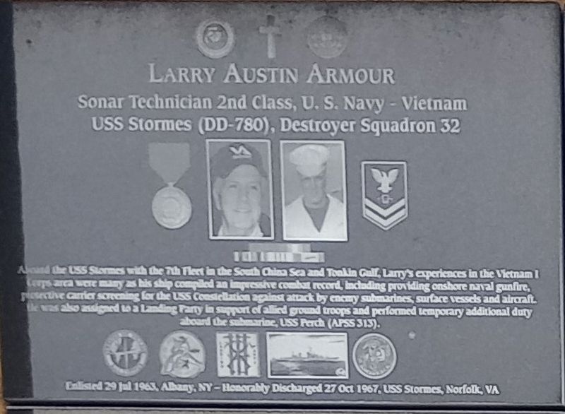 Larry Austin Armour Marker image. Click for full size.