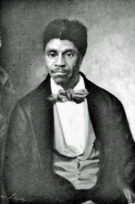 Marker detail: Dred Scott. Click for full size. Marker detail: Dred Scott image. Click for full size.