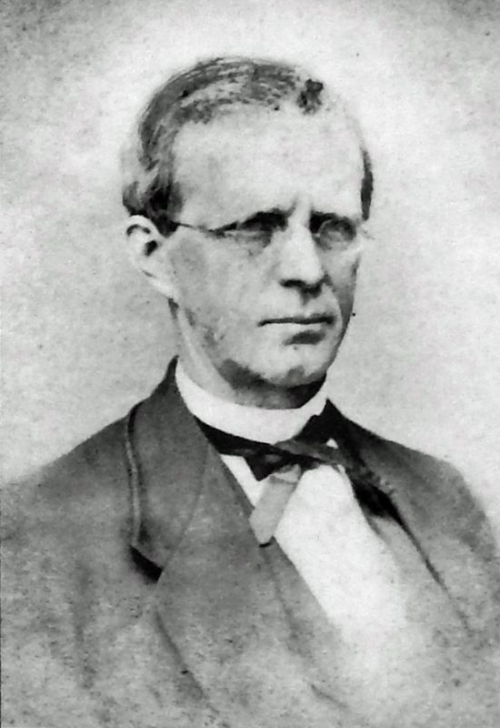 Marker detail: Lymann Trumbull. Click for full size. Marker detail: Lymann Trumbull image. Click for full size.