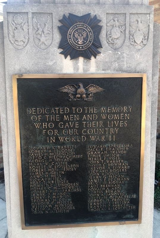 World War II Memorial image. Click for full size.
