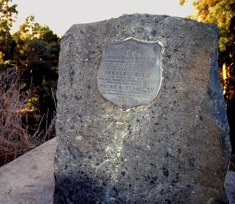 Waldo D. Waterman Marker image. Click for full size.