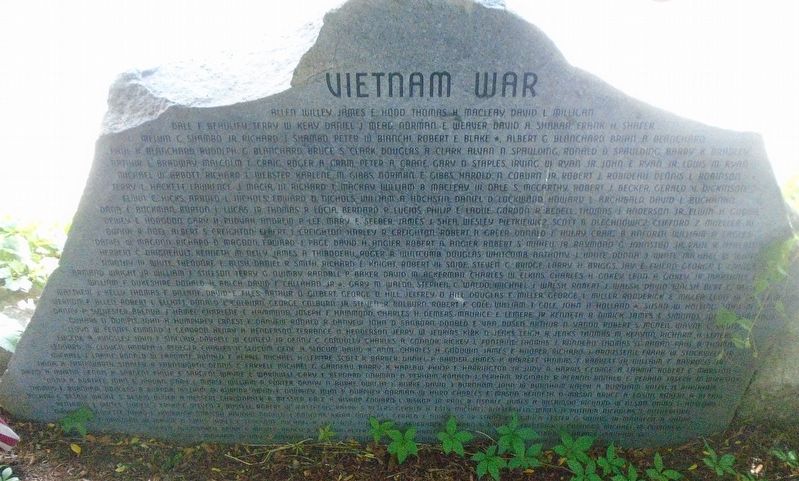 Windsor Vietnam War Memorial image. Click for full size.