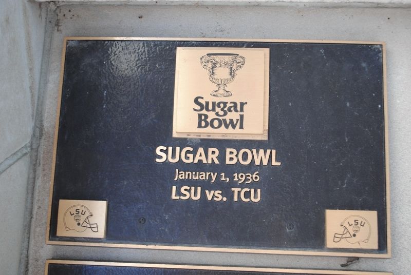 1936 Sugar Bowl Marker image. Click for full size.