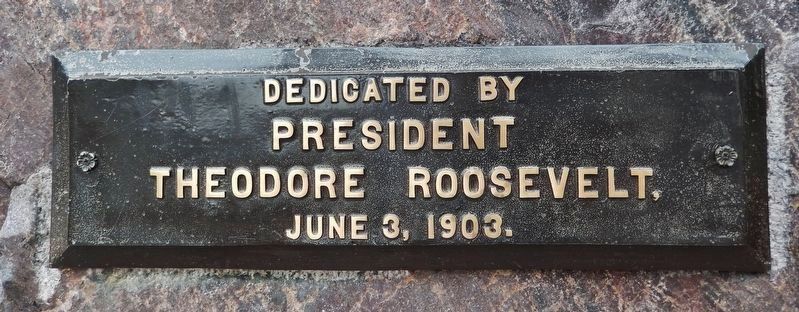 Second Lincoln-Douglas Debate Boulder Dedication. Click for full size. Second Lincoln-Douglas Debate Boulder Dedication image. Click for full size.