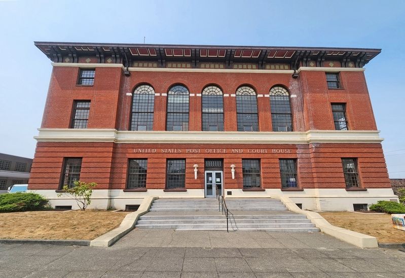 United States Post Office and Courthouse Marker image. Click for full size.