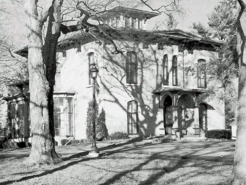 Marker detail: The Oscar Taylor Residence image. Click for full size.