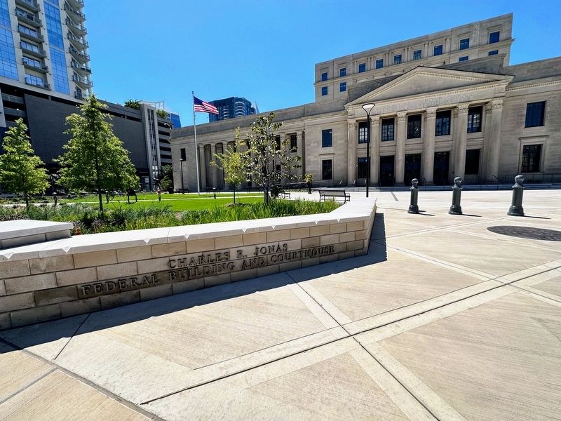 Charles R. Jonas Federal Building image. Click for full size.