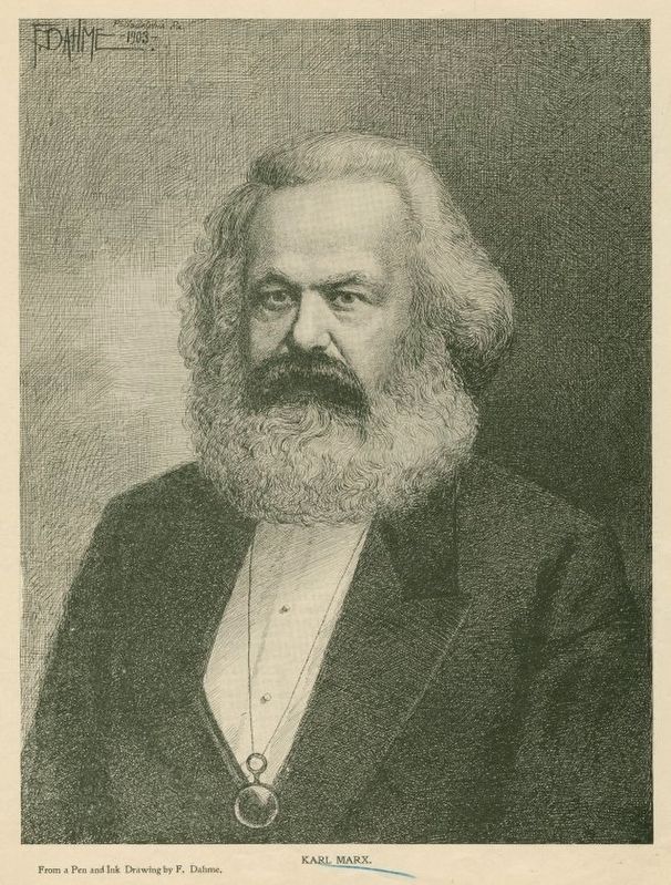 Karl Marx image. Click for full size.