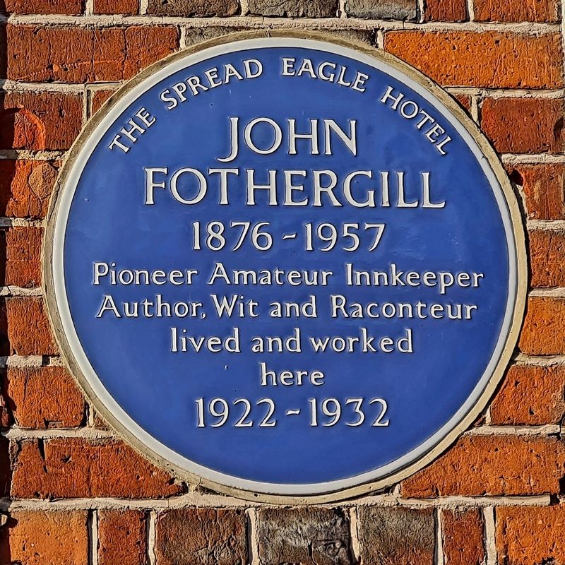John Fothergill Marker image. Click for full size.