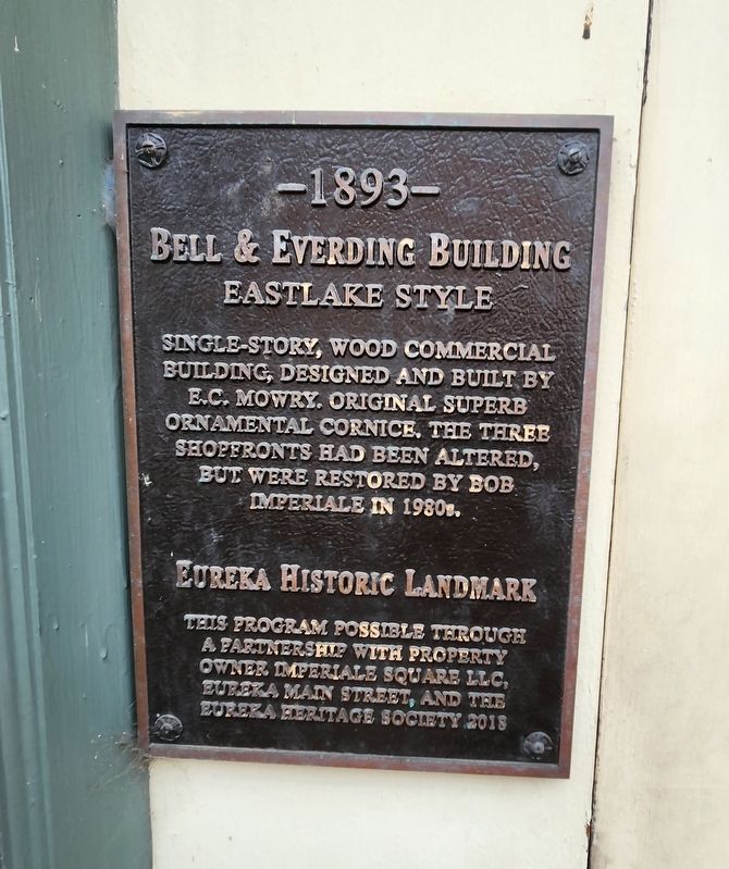 Bell & Everding Building Marker image. Click for full size.