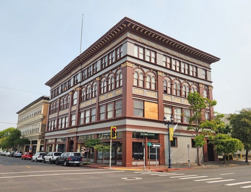 G.R. Georgeson Building (1903) Marker image. Click for full size.