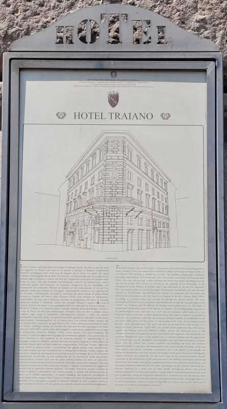Hotel Traiano Marker image. Click for full size.
