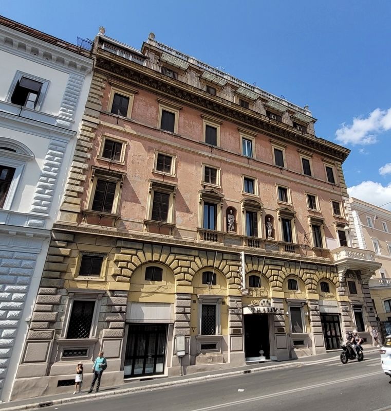 The Hotel Traiano. Click for full size. The Hotel Traiano image. Click for full size.