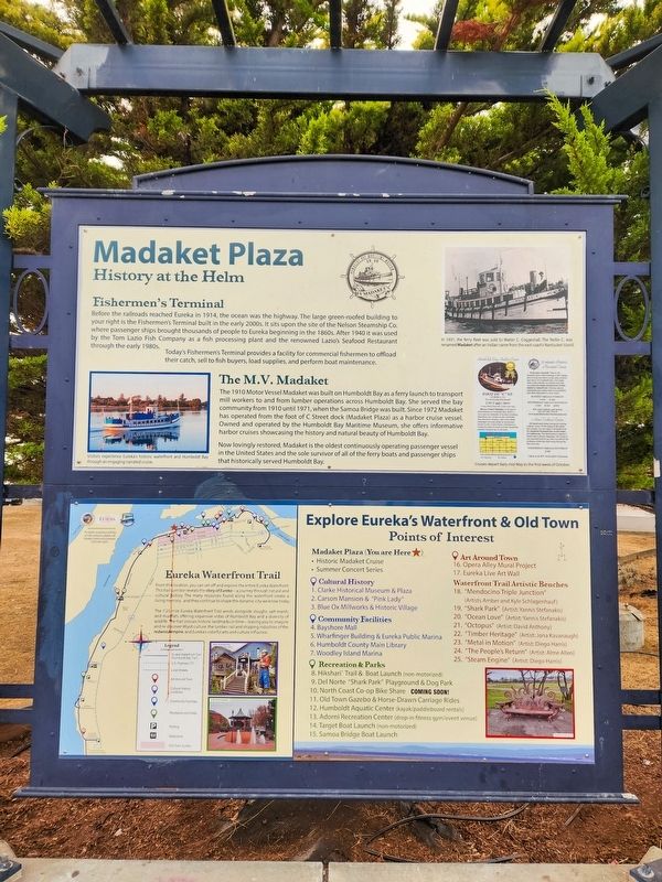 Madaket Plaza Marker. Click for full size. Madaket Plaza Marker image. Click for full size.