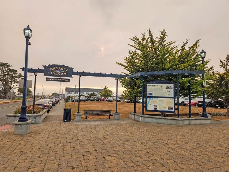 Madaket Plaza Marker. Click for full size. Madaket Plaza Marker image. Click for full size.