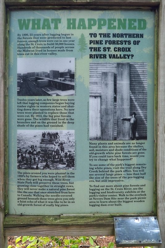 What Happened Marker. Click for full size. What Happened Marker image. Click for full size.