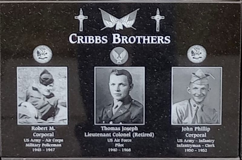 Cribbs Brothers Marker image. Click for full size.