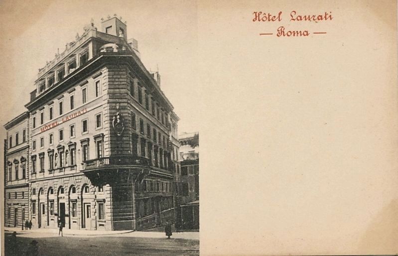 Hotel Laurati postcard image. Click for full size.