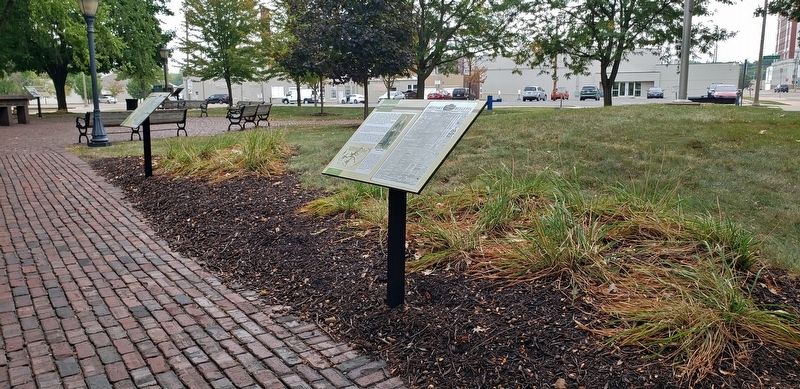 Abraham Lincoln Marker. Click for full size. Abraham Lincoln Marker image. Click for full size.