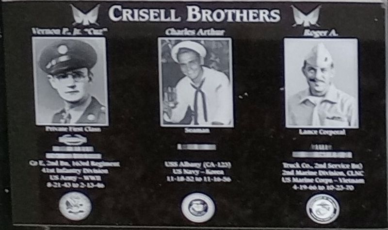 Crisell Brothers Marker image. Click for full size.