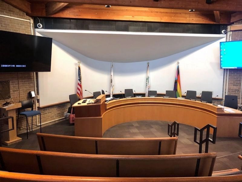 Village of Oak Park Council Chambers. Click for full size. Village of Oak Park Council Chambers image. Click for full size.