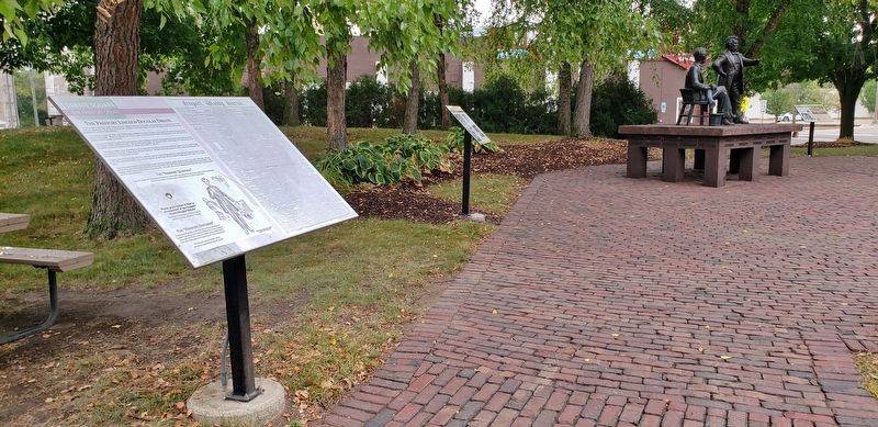 The Freeport Lincoln-Douglas Debate Marker image. Click for full size.