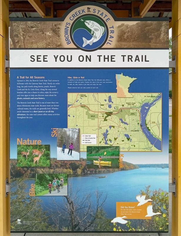 See You on the Trail Marker image. Click for full size.