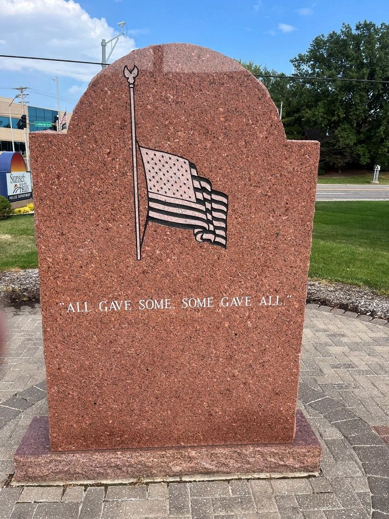 All Gave Some, Some Gave All Marker. Click for full size. All Gave Some, Some Gave All Marker image. Click for full size.