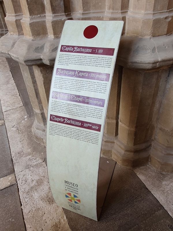 Capilla Barbazana / Barbazana Chapel Marker. Click for full size. Capilla Barbazana / Barbazana Chapel Marker image. Click for full size.