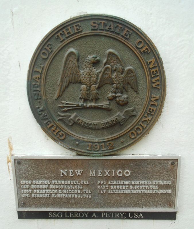 New Mexico Medal of Honor Recipients Marker image. Click for full size.