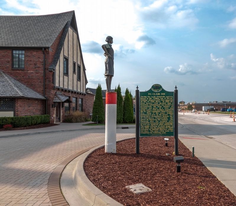 St. Clair Inn Marker image. Click for full size.