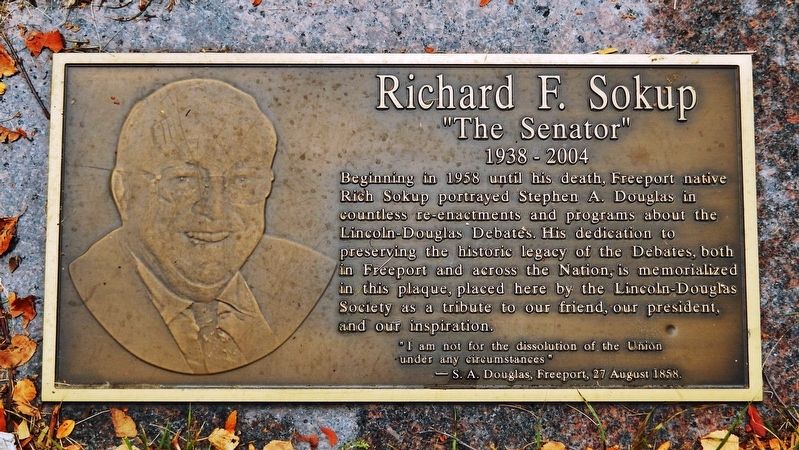 Richard F. Sokup Marker image. Click for full size.
