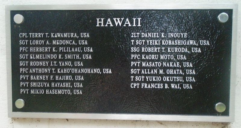 Hawaii Medal of Honor Recipients Marker image. Click for full size.