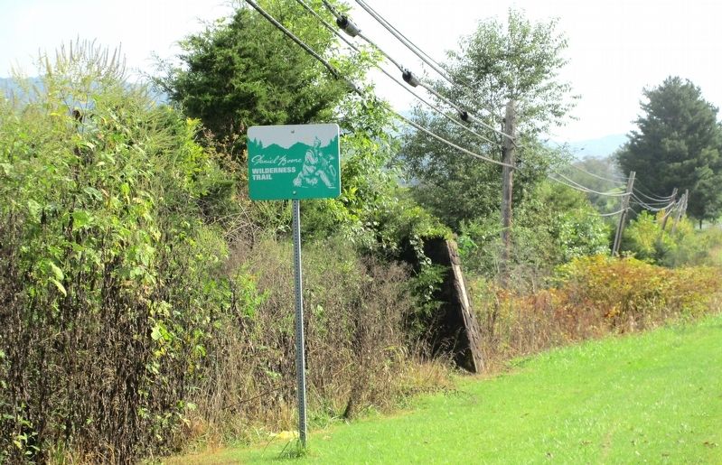 Daniel Boone Trail Marker. Click for full size. Daniel Boone Trail Marker image. Click for full size.