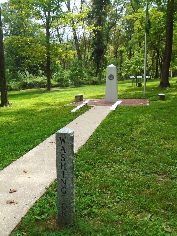 Washington Medal of Honor Recipients Memorial Plaza image. Click for full size.