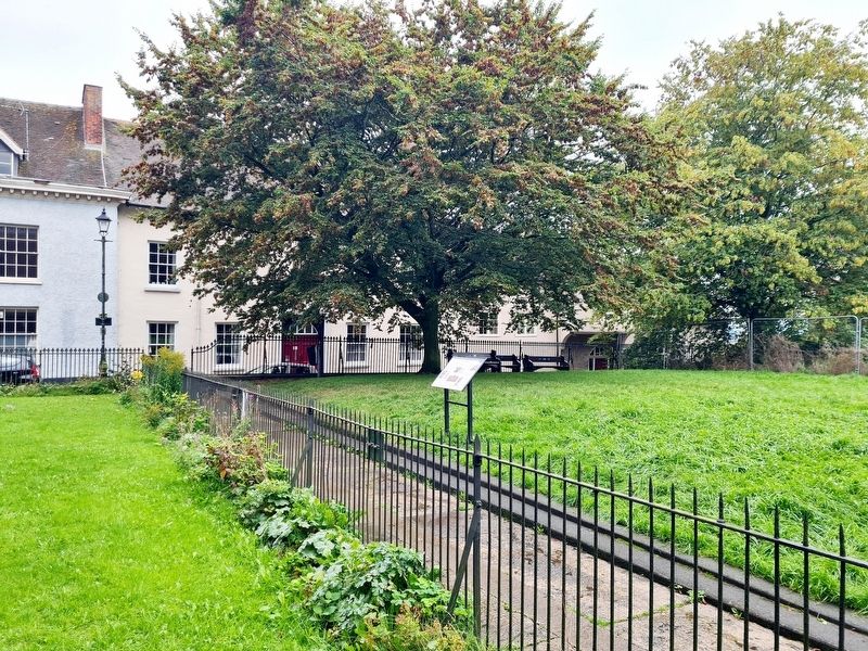 College Street & Churchyard Marker. Click for full size. College Street & Churchyard Marker image. Click for full size.