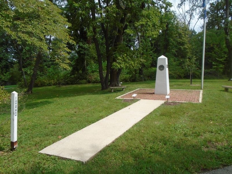 Idaho Medal of Honor Recipients Memorial Plaza image. Click for full size.