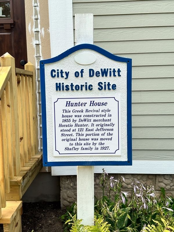 Hunter House Marker. Click for full size. Hunter House Marker image. Click for full size.